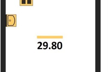 Фото №1: Студия 29 м² - Краснодар, мкр. жилой комплекс Рекорд, ул. Новороссийская, 102И