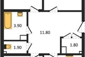 Фото №1: 3-комнатная квартира 101 м² - Краснодар, мкр. жилой комплекс Рекорд, ул. Новороссийская, 102И