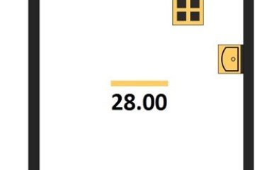 Фото №1: Студия 28 м² - Краснодар, мкр. жилой комплекс Рекорд, ул. Новороссийская, 102И