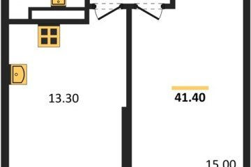 Фото №1: 1-комнатная квартира 41 м² - Краснодар, мкр. жилой комплекс Рекорд, ул. Новороссийская, 102И