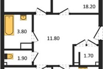 Фото №1: 3-комнатная квартира 100 м² - Краснодар, мкр. жилой комплекс Рекорд, ул. Новороссийская, 102И
