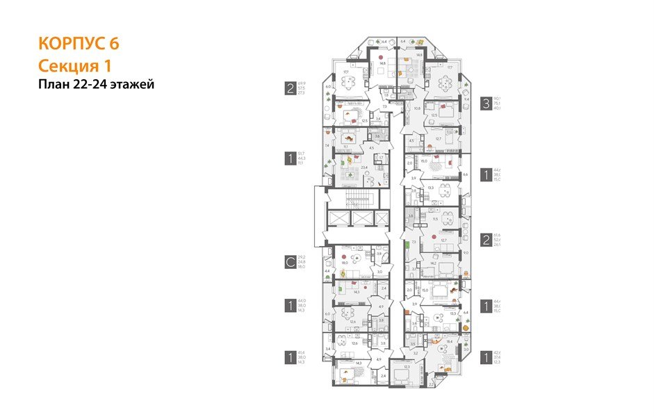 Фото №8: Студия 29 м² - Краснодар, ЖК Рекорд, Черёмушки, Карасунский внутригородской округ, Центральный внутригородской округ, мкр. жилой комплекс Рекорд, ул. Новороссийская, 102/8к6