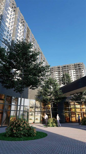 Фото №3: 2-комнатная квартира 60 м² - Краснодар, Хлопчато-бумажный Комбинат, Карасунский внутригородской округ, мкр. жилой комплекс Режиссёр, ул. Уральская, 100/8