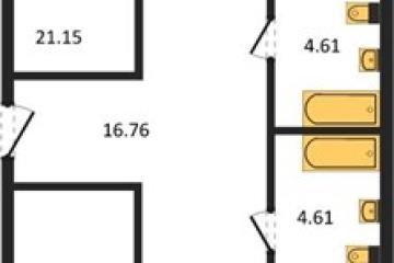 Фото №1: 3-комнатная квартира 92 м² - Краснодар, мкр. жилой комплекс Режиссёр, ул. Уральская, 100/8