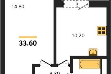 Фото №1: 1-комнатная квартира 33 м² - Краснодар, мкр. жилой комплекс Спортивная Деревня, 