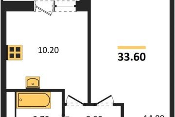 Фото №1: 1-комнатная квартира 33 м² - Краснодар, мкр. жилой комплекс Спортивная Деревня, 
