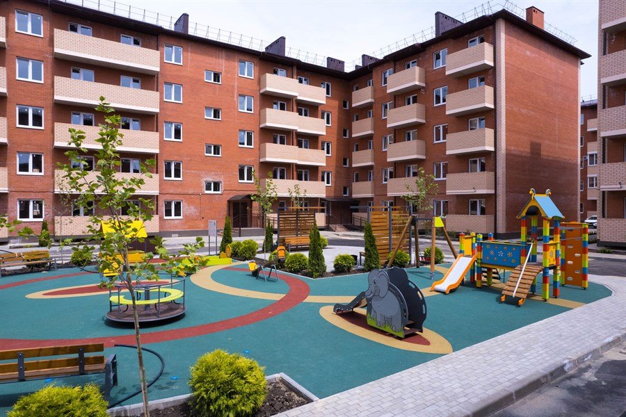 Фото №2: Студия <span class="whitespace-nowrap">24 м²</span>, <span class="whitespace-nowrap">1/5 эт.</span> - Яблоновский, мкр. жилой комплекс Дарград, ул. Тургеневское Шоссе, 33/5к35