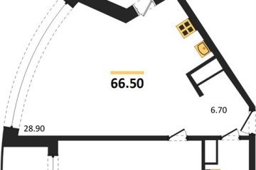 Фото №1: 1-комнатная квартира 67 м² - Краснодар, мкр. жилой комплекс Зеленодар, ул. Садовое Кольцо, 9