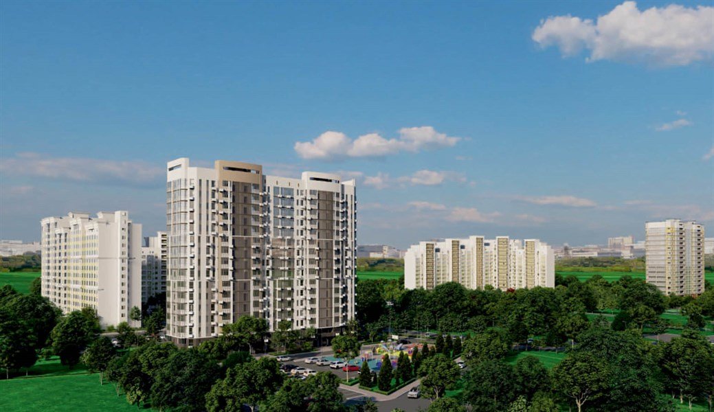 Фото №7: 1-комнатная квартира 62 м² - Краснодар, Прикубанский внутригородской округ, мкр. жилой комплекс Зеленодар, ул. Садовое Кольцо, 9