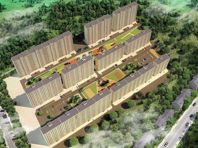 Фото №3: 1-комнатная квартира 36 м² - Краснодар, жилой комплекс Славянка, Прикубанский внутригородской округ, мкр. Славянский, ул. Заполярная, 39к7