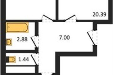 Фото №1: 2-комнатная квартира 65 м² - Краснодар, мкр. Славянский, ул. Заполярная, 39к7