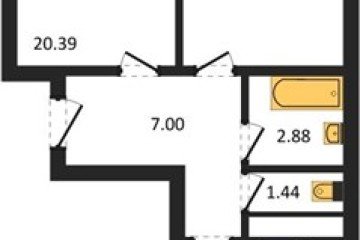 Фото №1: 2-комнатная квартира 65 м² - Краснодар, мкр. Славянский, ул. Заполярная, 39к7