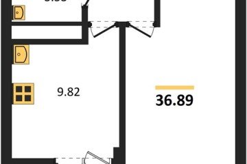 Фото №1: 1-комнатная квартира 36 м² - Краснодар, мкр. Славянский, ул. Заполярная, 39к7