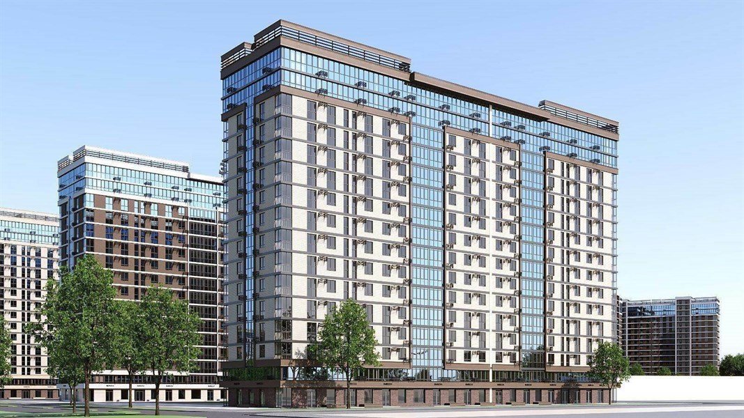 Фото №2: 2-комнатная квартира 60 м² - Краснодар, Прикубанский внутригородской округ, мкр. Догма Парк