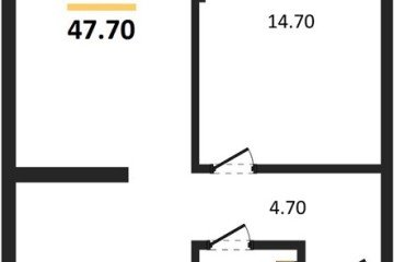 Фото №1: 1-комнатная квартира 47 м² - Краснодар, мкр. Догма Парк, 
