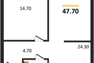 Фото №1: 1-комнатная квартира 47 м² - Краснодар, мкр. Догма Парк, 