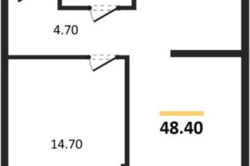 Фото №1: 1-комнатная квартира 48 м² - Краснодар, мкр. Догма Парк, 