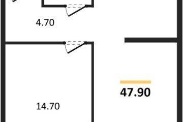 Фото №1: 1-комнатная квартира 47 м² - Краснодар, мкр. Догма Парк, 