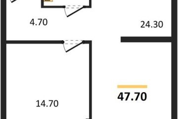 Фото №1: 1-комнатная квартира 47 м² - Краснодар, мкр. Догма Парк, 