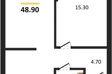 Фото №1: 1-комнатная квартира 48 м² - Краснодар, мкр. Прикубанский внутригородской округ, 