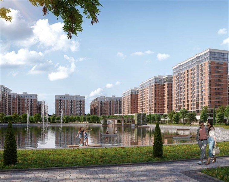 Фото №4: 1-комнатная квартира 44 м² - Краснодар, Прикубанский внутригородской округ, мкр. Догма Парк