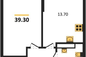 Фото №1: 1-комнатная квартира 39 м² - Краснодар, мкр. Прикубанский внутригородской округ, 