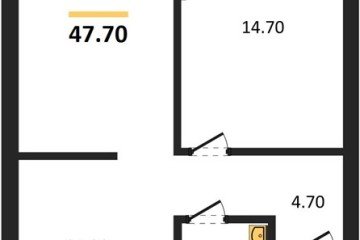 Фото №1: 1-комнатная квартира 47 м² - Краснодар, мкр. Прикубанский внутригородской округ, 