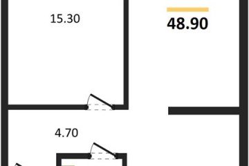 Фото №1: 1-комнатная квартира 48 м² - Краснодар, мкр. Прикубанский внутригородской округ, 