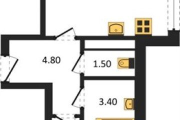 Фото №1: 1-комнатная квартира 45 м² - Краснодар, мкр. Прикубанский внутригородской округ, ул. Конгрессная, лит16