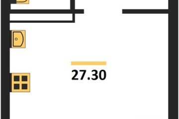 Фото №1: Студия 27 м² - Краснодар, мкр. Прикубанский внутригородской округ, ул. Конгрессная, лит16