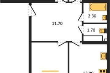 Фото №1: 3-комнатная квартира 75 м² - Краснодар, мкр. Догма Парк, ул. Анны Ахматовой, 22лит