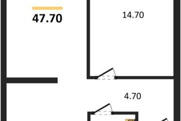 Фото №1: 1-комнатная квартира 47 м² - Краснодар, мкр. Догма Парк, ул. Анны Ахматовой, 22лит