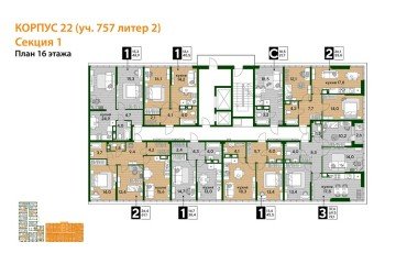 Фото №5: 2-комнатная квартира 61 м² - Краснодар, мкр. Догма Парк, ул. Анны Ахматовой, 22лит