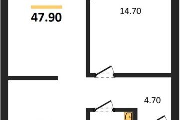 Фото №1: 1-комнатная квартира 47 м² - Краснодар, мкр. Догма Парк, ул. Анны Ахматовой