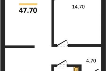 Фото №1: 1-комнатная квартира 47 м² - Краснодар, мкр. Догма Парк, ул. Анны Ахматовой