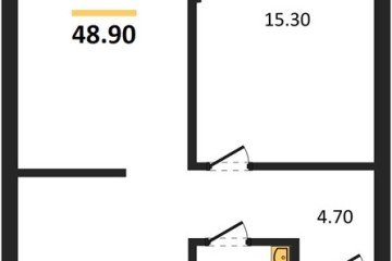 Фото №1: 1-комнатная квартира 48 м² - Краснодар, мкр. Догма Парк, ул. Анны Ахматовой