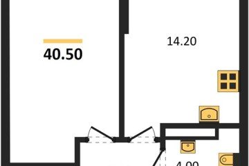 Фото №1: 1-комнатная квартира 40 м² - Краснодар, мкр. Догма Парк, ул. Анны Ахматовой