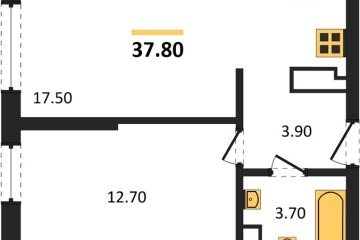 Фото №1: 1-комнатная квартира 37 м² - Краснодар, мкр. Прикубанский внутригородской округ, ул. Анны Ахматовой