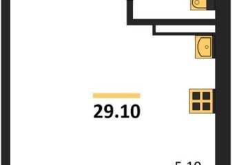 Фото №1: Студия 29 м² - Краснодар, мкр. жилой комплекс Нeo-квартал Красная Площадь, ул. им. Мурата Ахеджака, 12к10