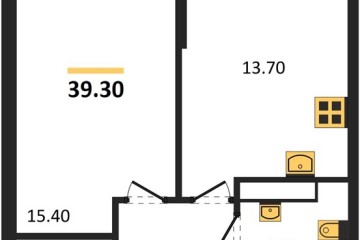Фото №1: 1-комнатная квартира 39 м² - Краснодар, мкр. Прикубанский внутригородской округ, 