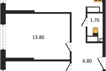 Фото №1: 2-комнатная квартира 57 м² - Краснодар, мкр. Прикубанский внутригородской округ, 