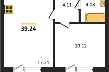 Фото №1: 1-комнатная квартира 39 м² - Краснодар, мкр. ЖК Тёплые Края, 