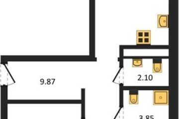 Фото №1: 2-комнатная квартира 57 м² - Краснодар, мкр. ЖК Тёплые Края, 