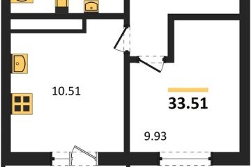 Фото №1: 1-комнатная квартира 33 м² - Краснодар, мкр. ЖК Тёплые Края, 