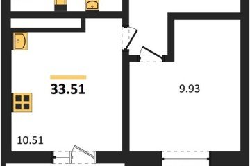 Фото №1: 1-комнатная квартира 33 м² - Краснодар, мкр. ЖК Тёплые Края, 