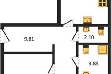 Фото №1: 2-комнатная квартира 61 м² - Краснодар, мкр. ЖК Тёплые Края, 