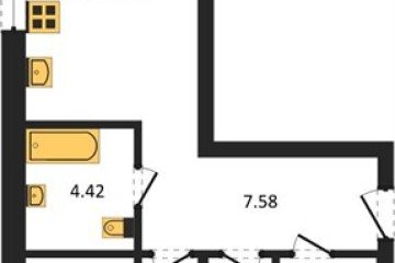Фото №1: 2-комнатная квартира 58 м² - Краснодар, мкр. ЖК Тёплые Края, 