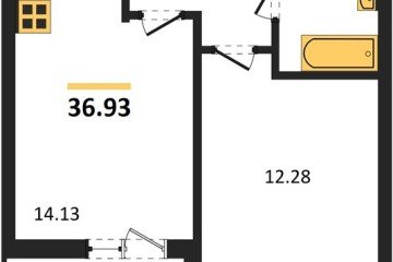 Фото №1: 1-комнатная квартира 36 м² - Краснодар, мкр. ЖК Тёплые Края, 