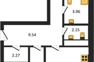 Фото №1: 2-комнатная квартира 62 м² - Краснодар, мкр. ЖК Тёплые Края, 