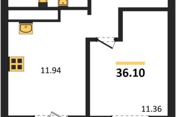 Фото №1: 1-комнатная квартира 35 м² - Краснодар, мкр. ЖК Тёплые Края, 